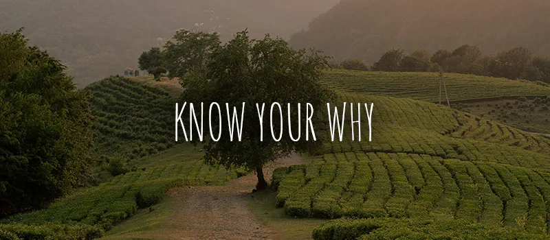 Know your why