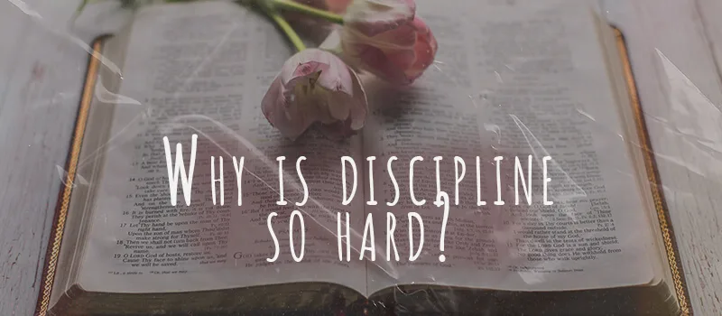 Why is discipline so hard?