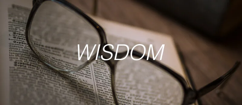 Prayer for wisdom