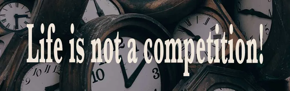You don’t have to live in a hurry, God has a time for everything