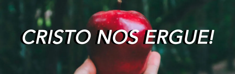 Pecou? Pegue na mão de Cristo e levante-se!