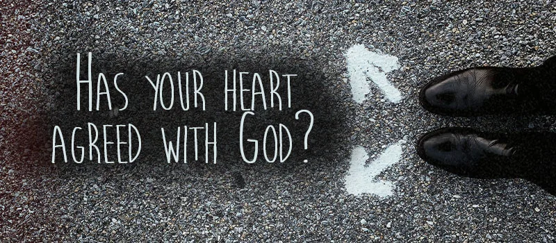 Has your heart agreed with God?