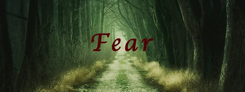 What are you afraid of?