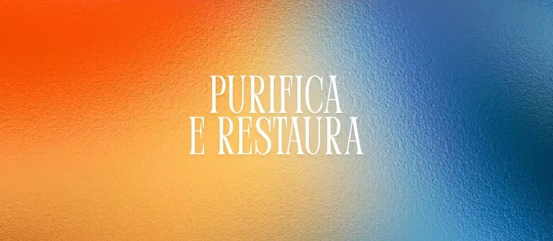Oração: Purifica e restaura