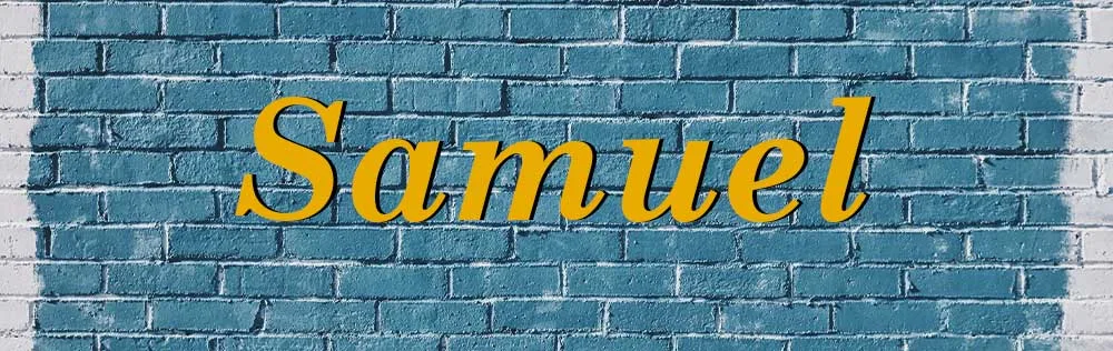A study about Samuel